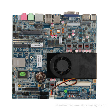 17x17cm Thin MINI-ITX Embedded Motherboard/Intel Celeron 1037U processor/Intel HM77 Chipset/HDMI port/LAN port/COM/USB2.0/USB3.0